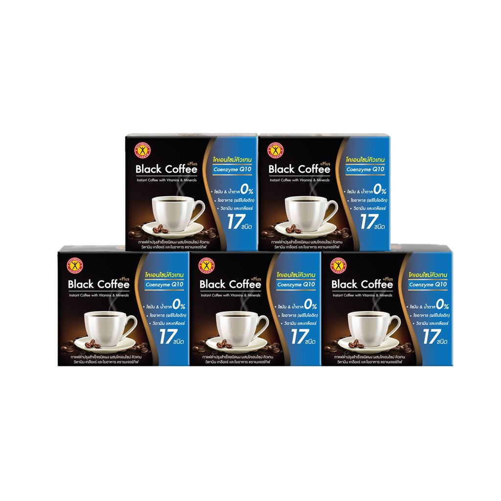 Naturegift Black Coffee Plus Instant Coffee – 1 Box, 10 Sachets