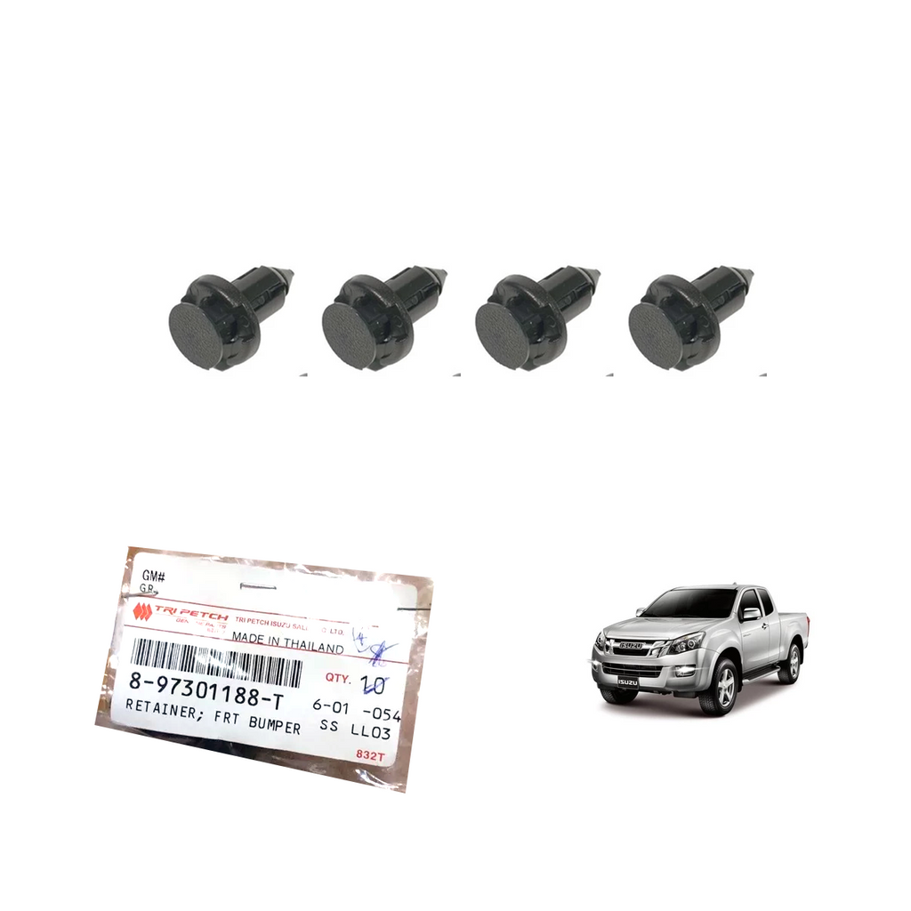 GENUINE PARTS 897301188T Front Bumper Retainer Clip Isuzu D-Max 2003-2023 K