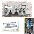 Original BLOCK ASSY FUSIBLE LINK Toyota #8262071012 VIGO Fortuner Hilux K