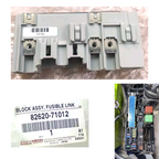 Original BLOCK ASSY FUSIBLE LINK Toyota #8262071012 VIGO Fortuner Hilux K