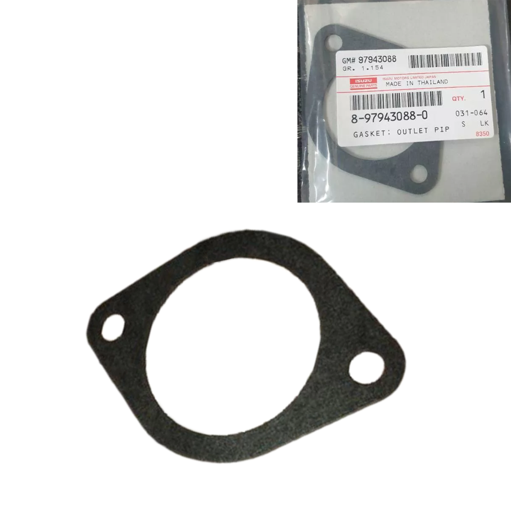 5 pcs Isuzu Genuine Gasket OUTLET Pipe D-Max TFR 4JA1,4JH1 #8979430880 K