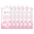 8ml SEWA Overnight Cream Mask Nacht für feuchtigkeitsspendende und strahlende Haut Feuchtigkeitspflege K