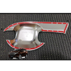 4 pcs Silver ABS Plastic Chrome plated Handle Bowl Cover Isuzu Mu-x 2021-24 K
