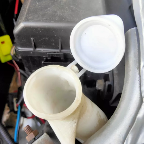 12 Stk. Kappen-Unterlegscheibe Tank Weiß Weiß Mitsubishi Triton, Mirage, Pajero 2006-2014 TK