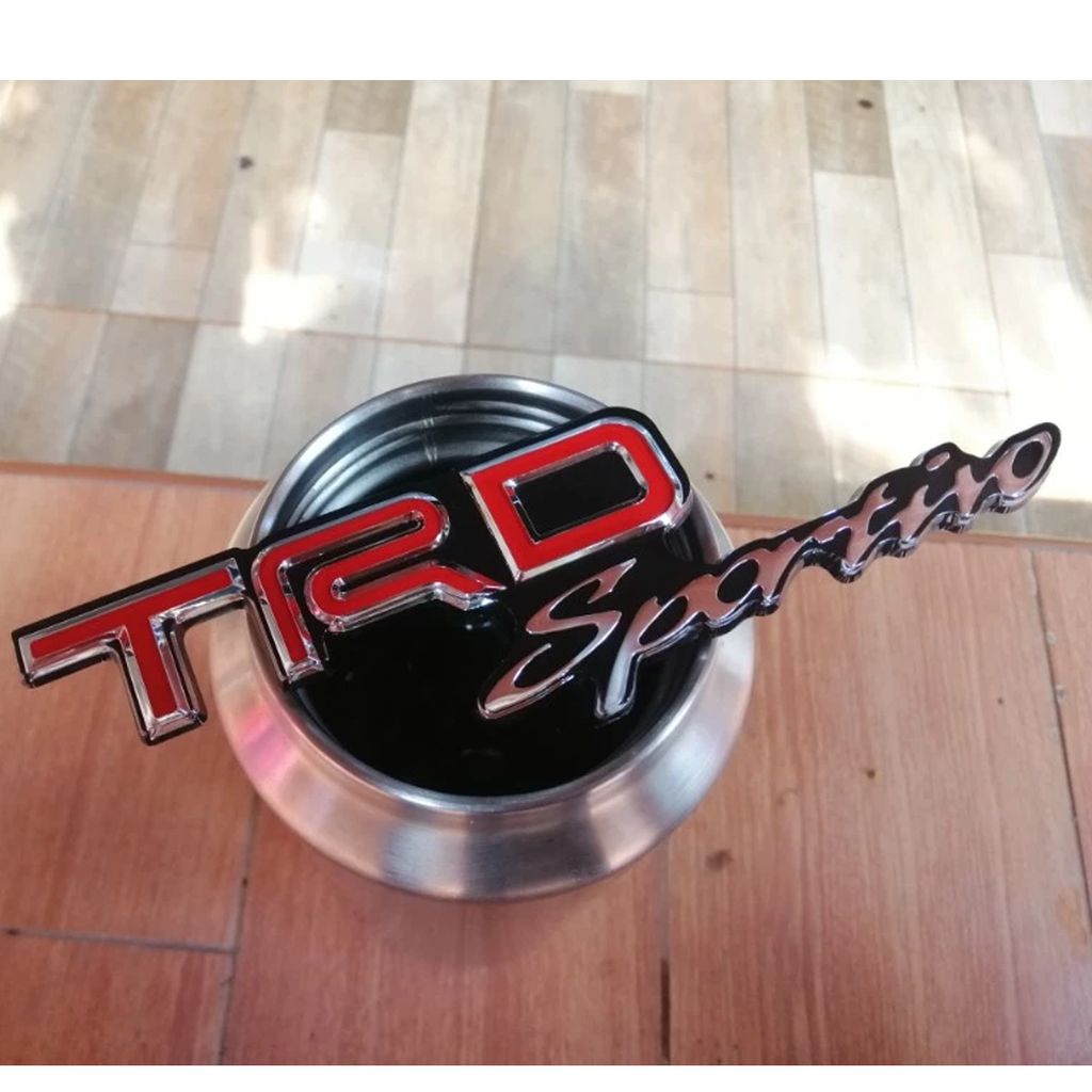 7 x 15 cm TRD Sportivo Logo Emblem Plakette für Toyota K