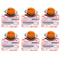 (6 Pcs) 8979422681 Genuine Radiator Cap Cover Isuzu D-MAX Mu-X Mu-7 2003-2019