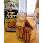 Hup Seng Cream Crackers 428g – Classic Malaysian Biscuit Since 1958 | Halal | Monde Selection Gold Award