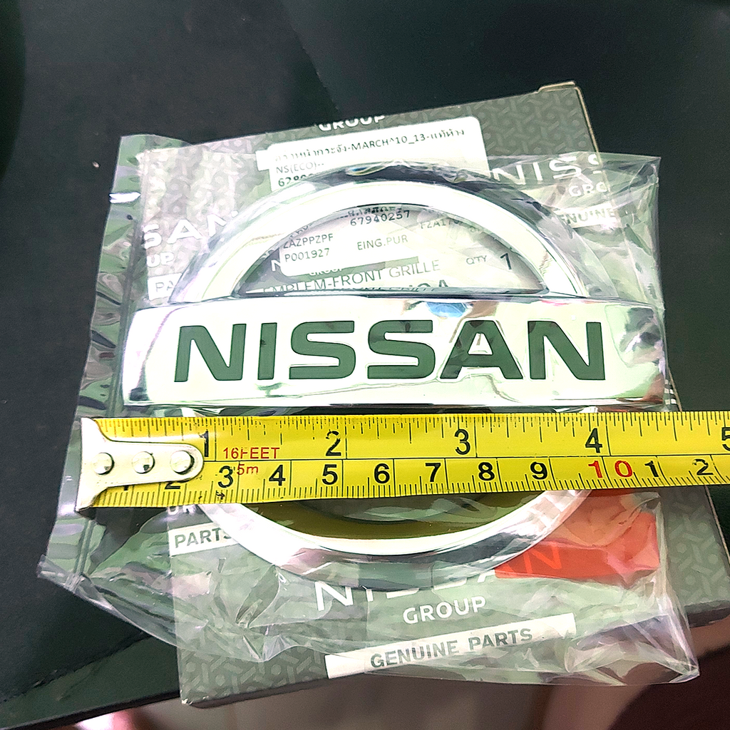 62890-1HJ0A Original Nissan Logo Frontemblem March/Micra K13 2010-13