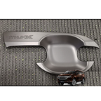 4 pcs ABS Plastic Matte black Handle Bowl Cover Isuzu Mu-x 2021-24 KK