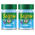 50g Wangprom Kräuterblauer Balsam Formel zur Linderung von Erkältungen und verstopfter Nase K
