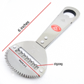 Coconut vegetable Potato Grater Zigzag Shredder fruit for food slicer peeler