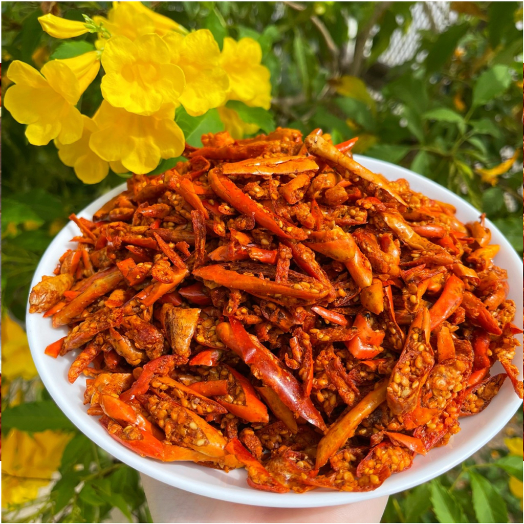 50g,100g,200g Fried Chili Snack Roasted Chinese Chilies original Flavor K