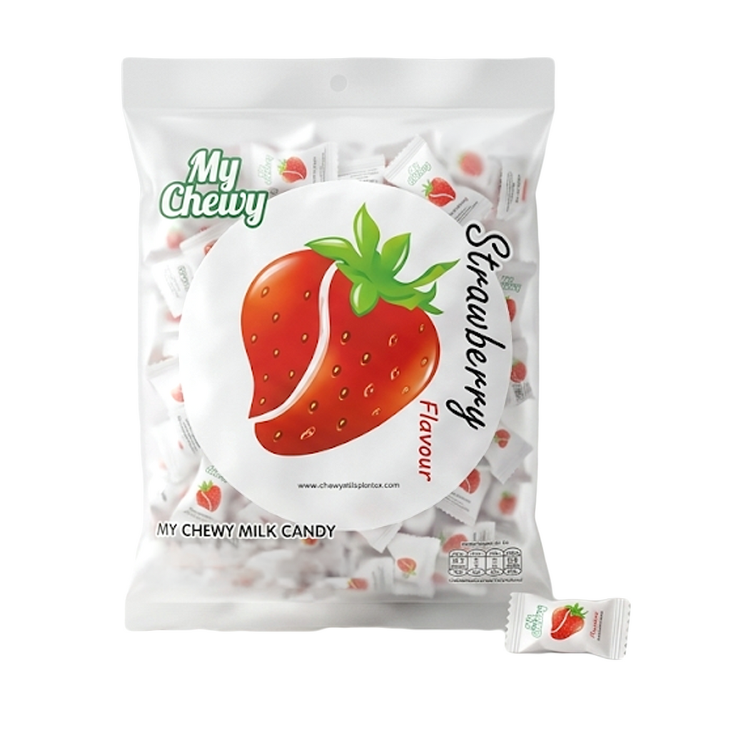 360g マイチューイーミルクキャンディ いちご味 (約100個入り) K