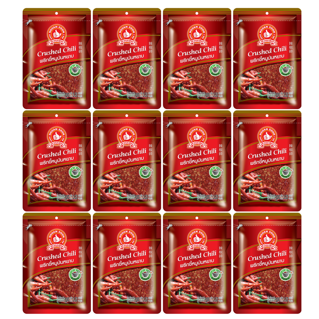 100g Authentic Thai Ground Chili Powder – Hot & Spicy Bird's Eye | Hand Brand