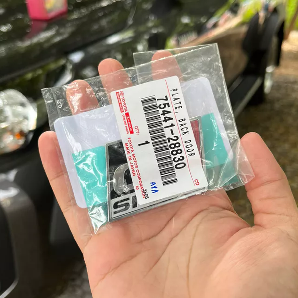 Original Toyota GR Sport Logo Emblem Plakette für Hilux Revo Fortuner K 5,5 x 4 cm