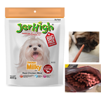 400g JerHigh Real Chicken Milky Stick Hund Welpen Snack Erhöht die Energie