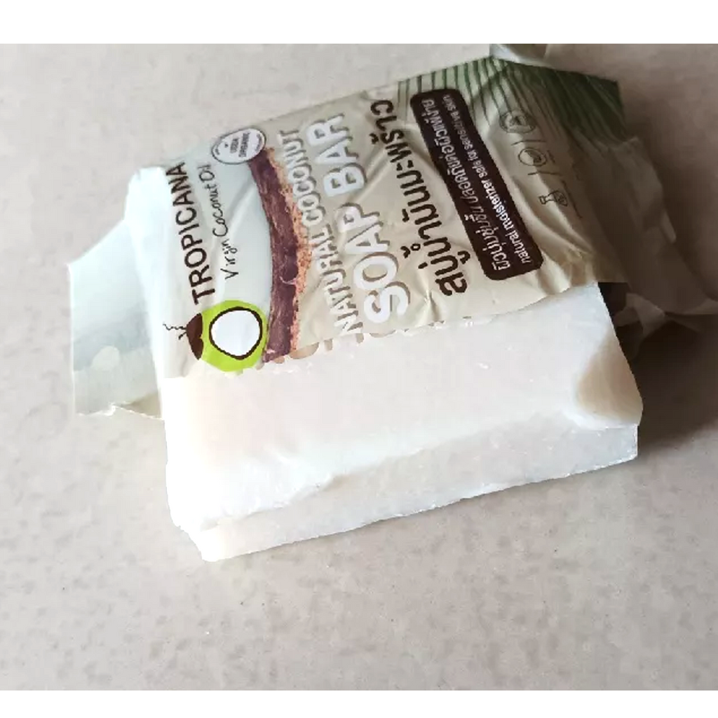 100g Tropicana Coconut Oil Soap Non Paraben Body Bar Soap Sensitive Skin K