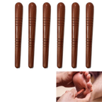 Holzstab Thai-Fußmassagegerät Reflexzonenmassage Traditionelles Thai-Massagegerät HK