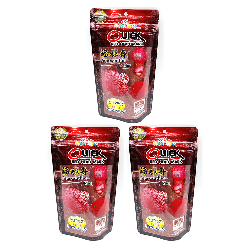 Okiko Flowerhorn Fischfutter 500g – Schnelle Rotkopf-Cichlidenpellets