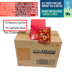 1 Carton Vita Keratin Treatment Color Shine Nourishing Colored Hair DDPK