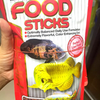 57g. / 250g. Hikari Food Sticks Arowana and carnivorous fish Food K