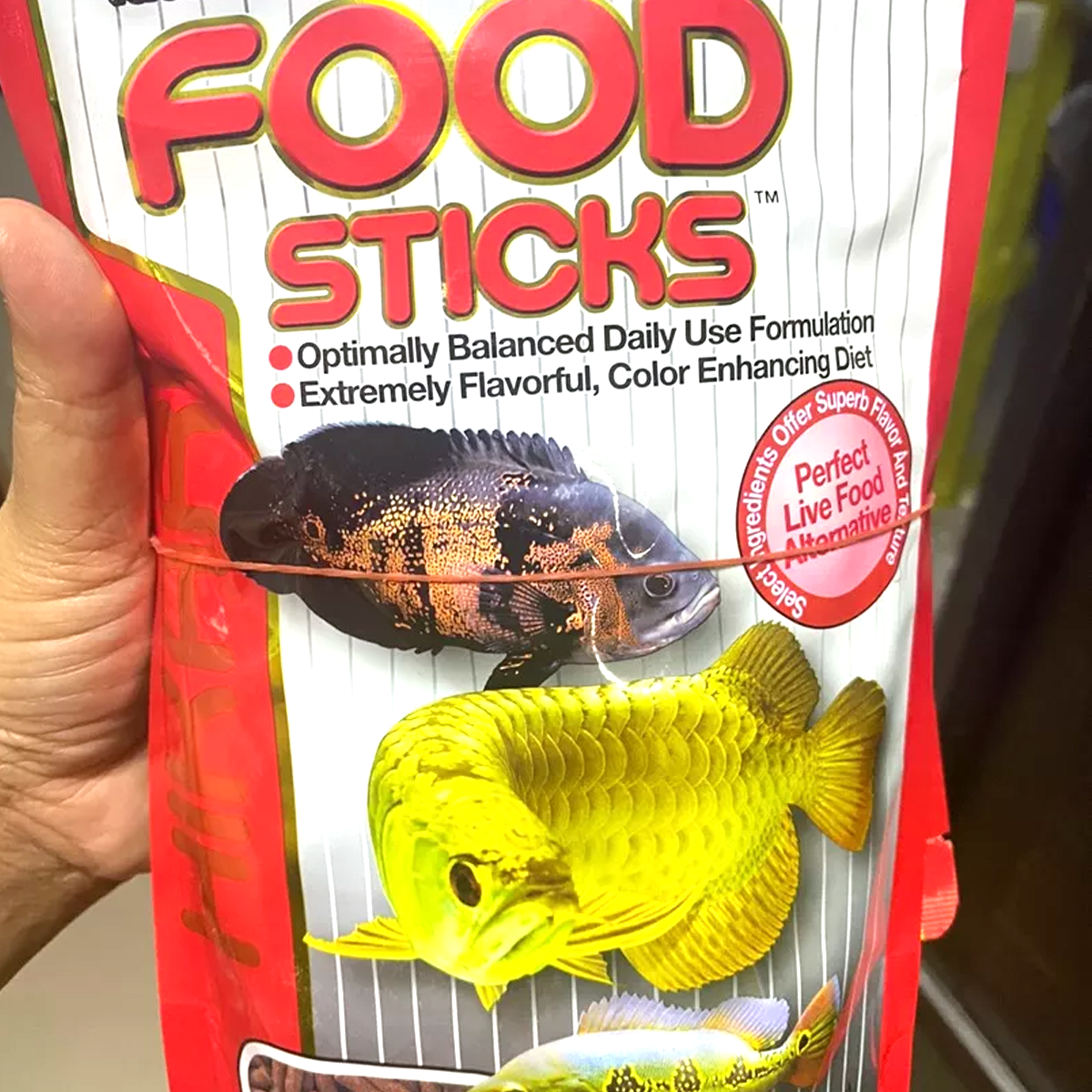 57g. / 250g. Hikari Food Sticks Arowana and carnivorous fish Food K