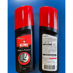 KIWI Black Shoe Boot Instant Polish Wax 75ml — Shine & Protect