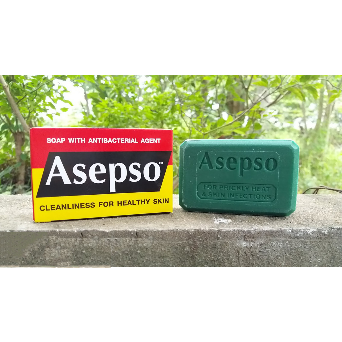 ASEPSO Original Bar Soap 80g – Classic Antibacterial & Antiseptic Formula | Healthy Skin