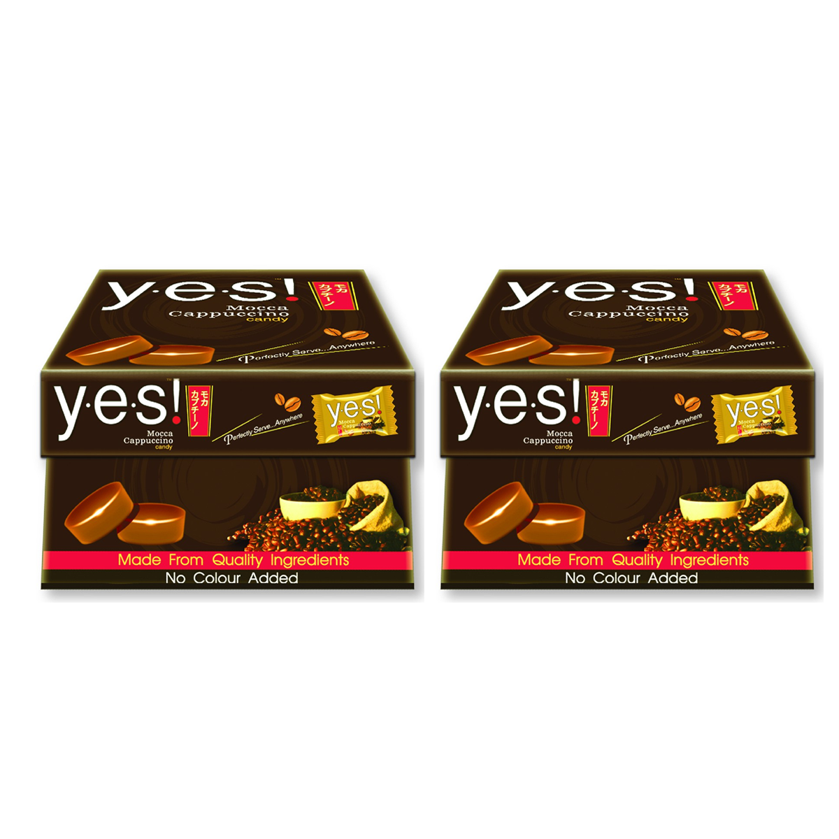Ja! Mocca Cappuccino Bonbons 79.2g/Schachtel Ohne Farbstoffe K