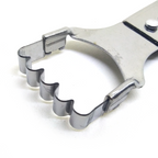 Coconut Grater Scraper Vintage Food Shredder Food kitchen tools stainless No.