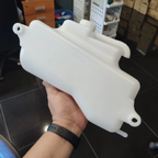 三菱 L200 トライトン リザーバー オーバーフロー 膨張タンクボトル 白 K