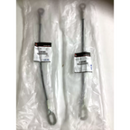 2 Paare (4 Stk.) Gurt Heckklappe Drahtseil hinten Mitsubishi L200 Triton 2016-18