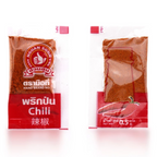 Thai Crushed Chili Powder Sachets 100 Pack – Authentic Dried Hot Spice