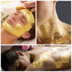 [5x5 cm] GOLD LEAF SHEET Spa Food THAI GILDING FOIL (Food grade) K