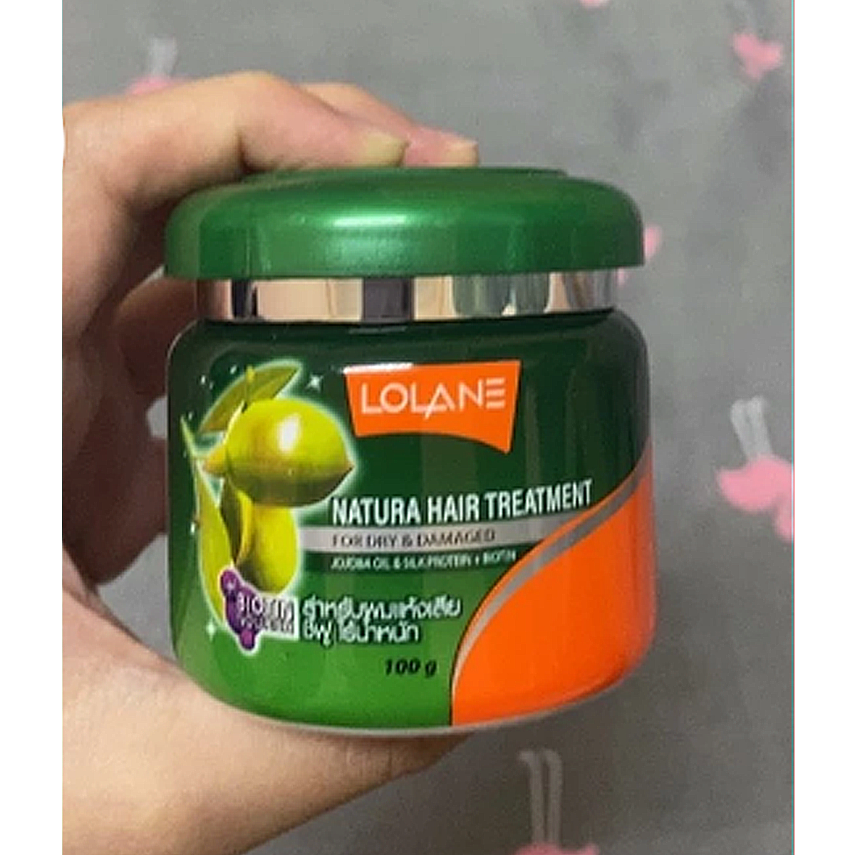 100g Natura Haarkur FÜR trockenes und strapaziertes Haar Jojobaöl Seidenprotein K