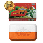 6 Stk. x 125g Asantee Papaya + Reismilch Kräuterseife Hautaufhellend Gesicht Körper K