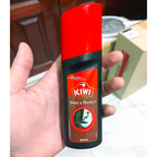 KIWI Brown Shoe Boot Instant Polish Wax 75ml — Shine & Protect