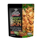 Crispy fried chicken skin snack , Holy Basil flavor, 30 grams K