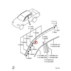 20 Stück Dachclip Dachleiste Mitsubishi L200 TRITON PAJERO SPORT 2005-14 K