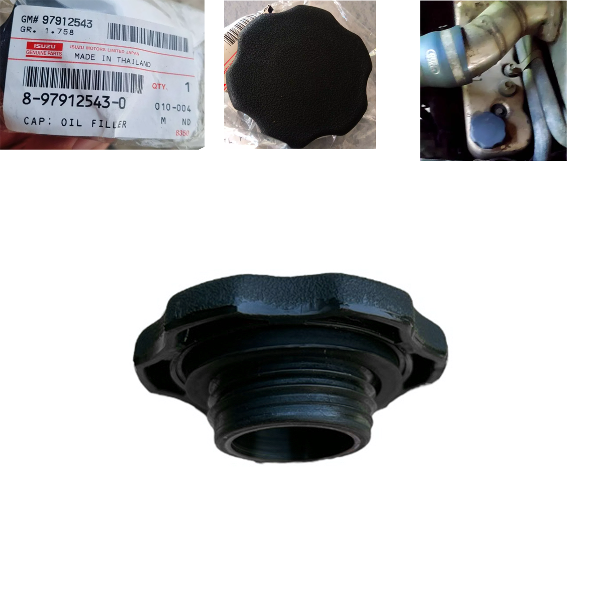 8979125430 Original Öleinfülldeckel Isuzu D-MAX 2003-2006 TFR Dragon K