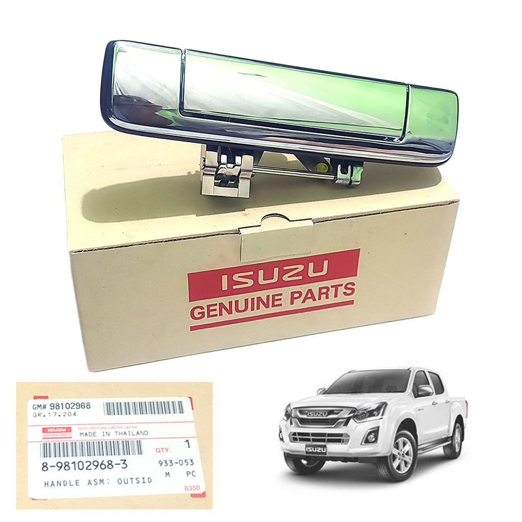 Heckklappengriff Baugruppe Außen Ohne Kameralöcher Isuzu D-Max 2012-15 Original 8981029683 K