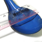 set 6 Pcs Blue enamel soup spoons Vintage camping cutlery enamelware japanese K