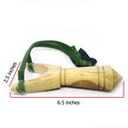 wooden slingshot catapult for hunting flat rubber band outdoor powerful toy K