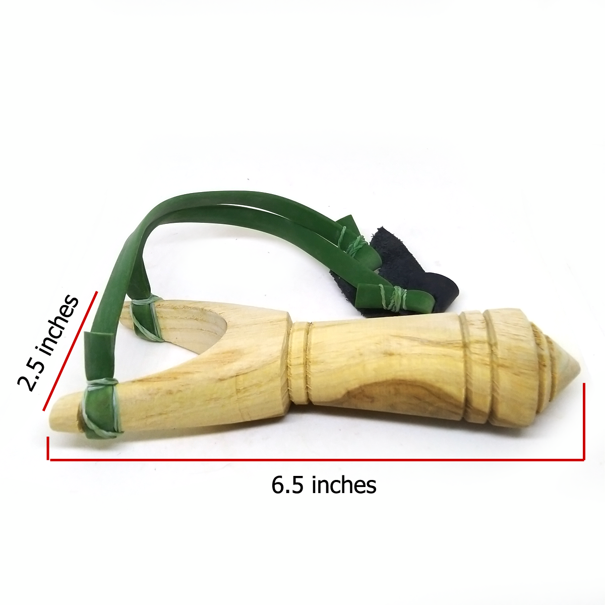 wooden slingshot catapult for hunting flat rubber band outdoor powerful toy K