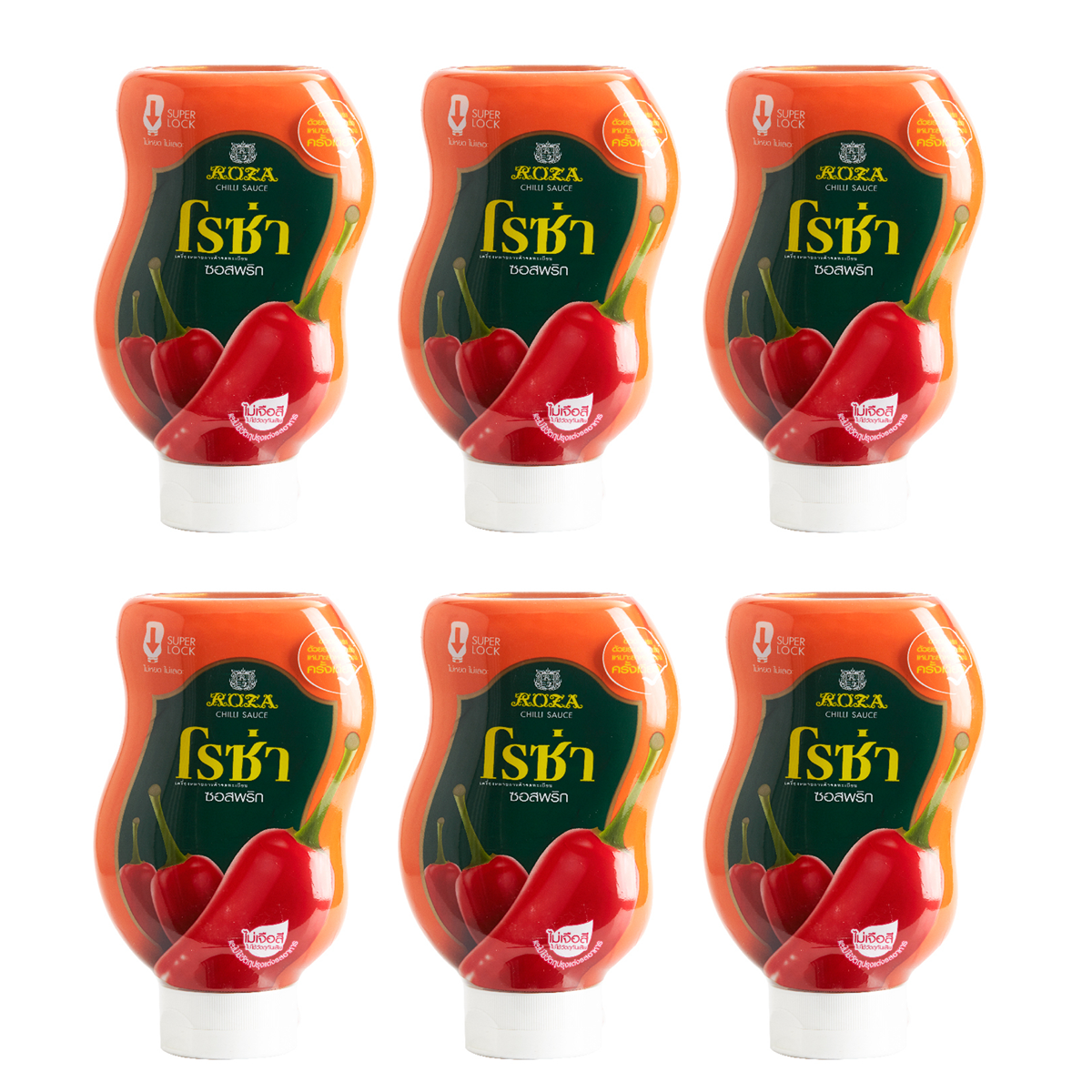 6pcs x 250g Roza Chili Sauce Halal Cooking Dip Food Snack No Preservatives K