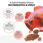 250g Arowana Food Intense Color Floating Pellet Aquarium Fish Food AR-G2 K