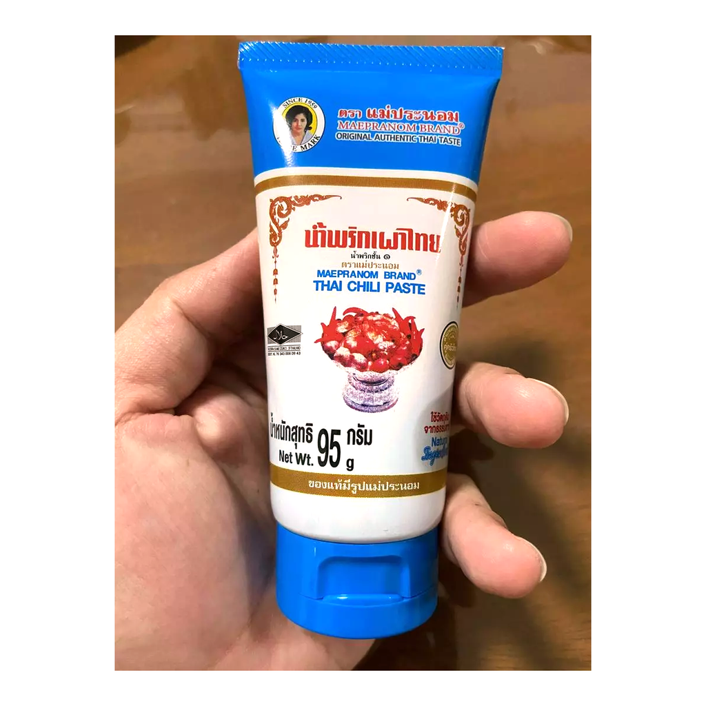 95g Thai Chili Paste Sauce Chilisoße Tube Leicht zu transportieren OHNE MSG K
