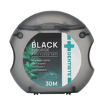 Dental Floss Dentiste Dental Black PTFE Floss Tape with Fluoride 30m K