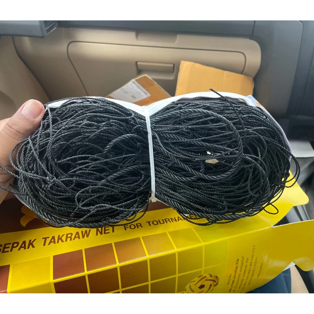 Set 2 pcs Thai SEPAK TAKRAW Net Volleyball Asian Sport Ball Game MN702 K