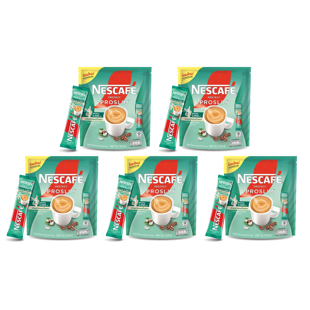 (17 Beutel/Packung) NESCAFÉ 3in1 Instantkaffee PROTECT PROSLIM Gewichtskontrolle K